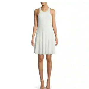 Theory Womens Ribbed Sleeveless Sweater Dress Size Large